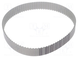 Timing belt; T5; W: 20mm; H: 2.2mm; Lw: 455mm; Tooth height: 1.2mm