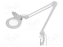 Desktop magnifier with backlight; Mag: 3dpt(x1.75); Plug: EU