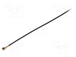 Cable: coaxial; U.FL,both sides; female; angled 90°; female; 1m