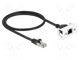 Easy 45; RJ45 socket,RJ45 plug; on panel,in housing,push-in