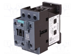 Contactor: 3-pole; NO x3; Auxiliary contacts: NO + NC; 110VAC; 32A