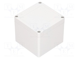 Enclosure: multipurpose; X: 100mm; Y: 100mm; Z: 90mm; polycarbonate