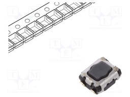 Microswitch TACT; SPST; Pos: 2; SMT; none; 5N; 2.9x3.5x1.4mm; 1.7mm