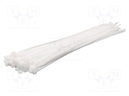 Cable tie; L: 300mm; W: 3.4mm; natural; polyamide; 100pcs; UL94V-2