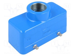 Enclosure: for Han connectors; Han Ex; size 16B; for cable; M25