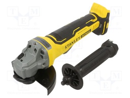 Angle grinder; battery; 0÷8krpm; 125mm; 18VDC; FATMAX V20