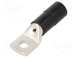 Tip: ring tube; M10; Ø: 10.5mm; 95mm2; crimped; for cable; insulated