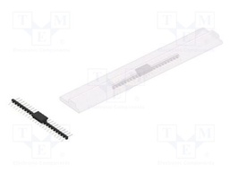 Connector: pin strips; pin header; male; PIN: 23; 2mm; SMT; 1x23