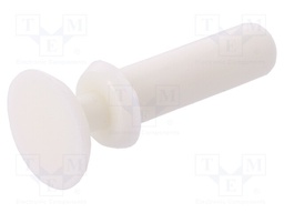 Rivet; polyamide; L.rivet: 10mm; Panel cutout diam: 3.6mm; UL94HB