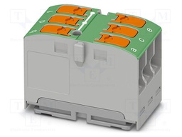 Splice terminal: rail; 24A; 450V; push-in; PA; L: 21.7mm; 0.14÷4mm2