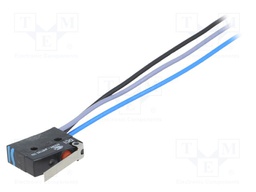 Microswitch SNAP ACTION; SPDT; 6A/250VAC; ON-(ON); Pos: 2; IP67