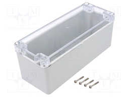 Enclosure: multipurpose; X: 75mm; Y: 190mm; Z: 75mm; ZP; ABS; gasket