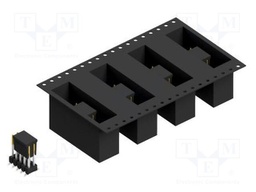Connector: pin strips; pin header; male; PIN: 10; 2.54mm; SMT; 2x5