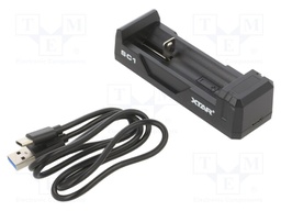 Charger: for rechargeable batteries; Li-Ion; 2A