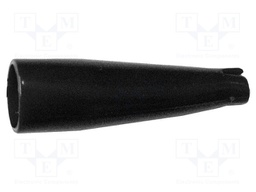 Insulator; 3kV; black; Mat: PVC; Application: BU-30; 30mm