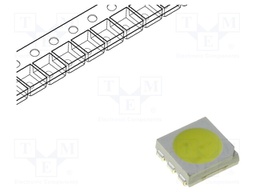 LED; SMD; 5060,PLCC6; white cold; 18÷20lm; 4800÷7000mcd; 120°; 60mA