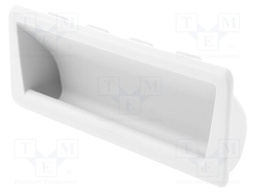 Holder; Mat: technopolymer (PA); grey; L: 37mm; W: 92mm; F2: 0.5kN