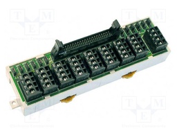 For DIN rail mounting; 40pin MIL connector; Standard: Omron