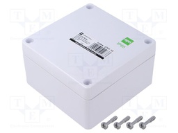 Enclosure: multipurpose; X: 105mm; Y: 105mm; Z: 66mm; INDUSTRIAL