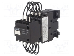 Contactor: 3-pole; Mounting: DIN; Application: for capacitors
