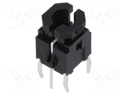 Microswitch TACT; SPST-NO; Pos: 2; 0.05A/12VDC; THT; LED; 1.96N