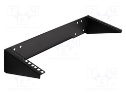 Mounting rack; black; Height: 4U; Standard: 19"