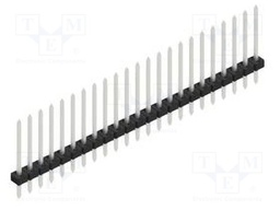 Connector: pin strips; pin header; male; PIN: 23; 2mm; THT; 1x23