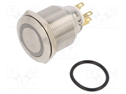 Switch: vandal resistant; Pos: 2; SPDT; 3A/220VAC; 5A/24VDC; IP65