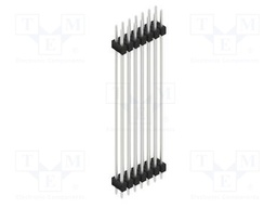 Connector: pin strips; pin header; male; PIN: 14; 2.54mm; THT; 2x7