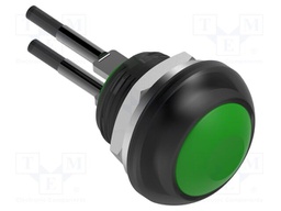 Switch: push-button; Pos: 2; SPST-NO; 0.125A/125VAC; 0.2A/50VDC