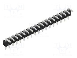 Connector: pin strips; pin header; male; PIN: 18; 2.54mm; THT; 1x18