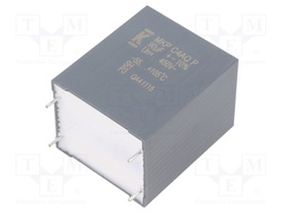 Capacitor: polypropylene; DC-Link; 90uF; ESR: 1.9mΩ; THT; ±10%