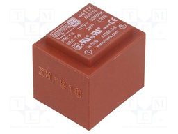 Transformer: encapsulated; 2.3VA; 117VAC; 24V; 96mA; Mounting: PCB