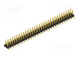 Connector: pin strips; pin header; male; PIN: 60; 2.54mm; SMT; 2x30