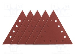Cleaning cloth: sandpaper; Granularity: 180; Mounting: bur; 5pcs.