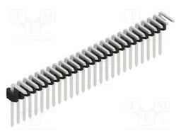 Connector: pin strips; pin header; male; PIN: 26; 1.27mm; THT; 1x26