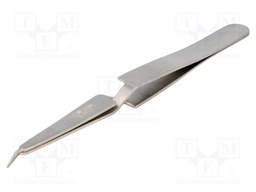 Tweezers; 120mm; for precision works; Blades: curved