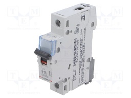 Circuit breaker; 230VAC; Inom: 16A; Poles: 1; DIN; Charact: B; 10kA