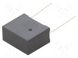 Capacitor: polypropylene; 1uF; Body dim: 13x22x26.5mm; THT; ±10%