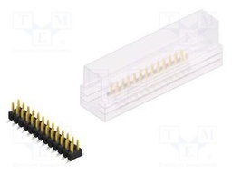 Connector: pin strips; pin header; male; PIN: 26; 2.54mm; SMT; 2x13