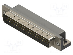 Connector: D-Sub; PIN: 37; socket; male; angled; THT; MHDR