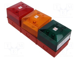 Signaller: lighting; flashing light,continuous light; 24VDC