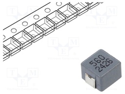 Inductor: wire; SMD; 56uH; ±20%; 7.3x6.6x4.8mm