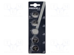 Battery: lithium; 3V; CR2032,coin; non-rechargeable; Ø20x3.2mm