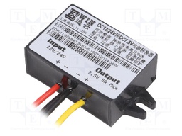 Converter: step down; Uout: 7.5V; Uin: 11÷35V; 5A; 96%; 58x40mm