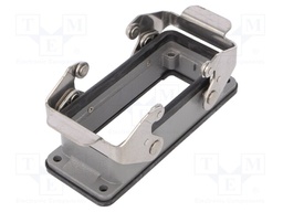 Enclosure: for HDC connectors; HDC; size 6; Pitch: 77,5x27mm