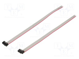 Ribbon cable with IDC connectors; Tape ph: 0.64mm; 457.2mm