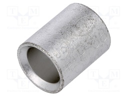 Butt splice; 26.66÷42.42mm2; crimped; for cable; non-insulated