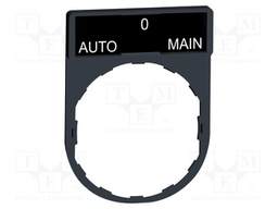 30MM X 40MM LEGEND HOLDER, CONTROL UNIT