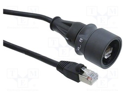 Patch cord; PIN: 8; internal bayonet,bayonet; Buccaneer 6000